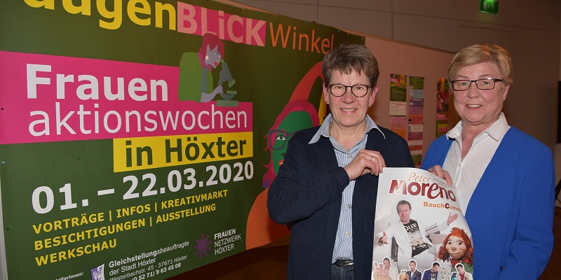 Frauenaktionswochen mit Bauch-Comedy: Bauchredner Moreno kommt nach Höxter