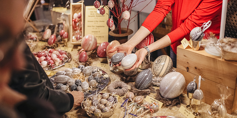 Internationaler Ostereiermarkt im Museum Schloss Fürstenberg